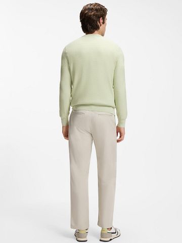 BOSS Pullover Tempest Green Model / Achterkant