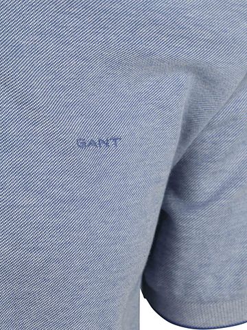 Gant 2Tone Piqué Polo Shirt Blue Product / Detail