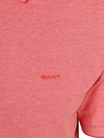 Gant Polo Piqué 2-Tone Rouge Product / Detail