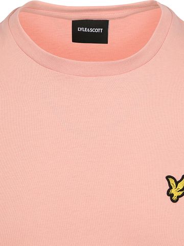 Lyle and Scott T-shirt Honeycomb Lyserød Product / Detail