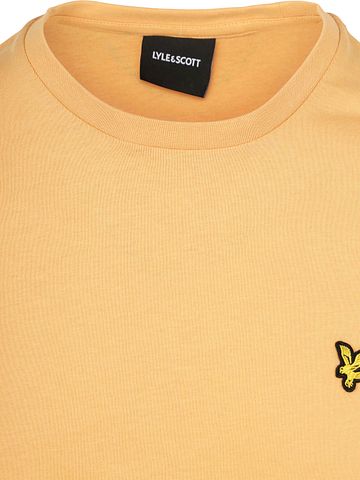 Lyle and Scott T-shirt Honeycomb Oranje Product / Detail
