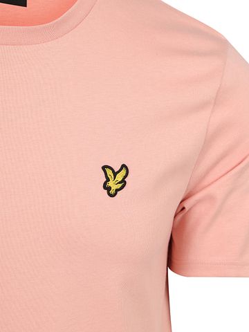 Lyle and Scott T-shirt Honeycomb Rosa Product / Detail