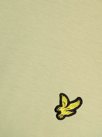 Lyle and Scott T-Shirt Vert Herbe Model / Detail