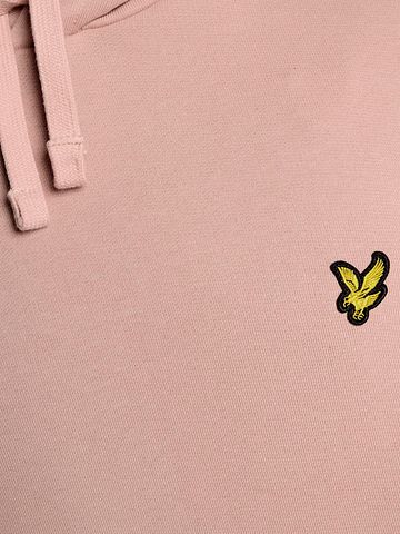 Lyle och Scott Hoodie Grapefrukt Rosa Model / Detail