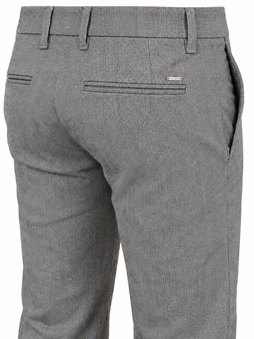 Mac Trousers Lennox Herringbone Grey