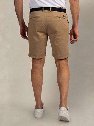 NZA Shorts Twill Stretch Dune Beige Model / Achterkant