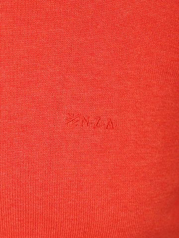 NZA Longsleeve Knitted Polo Shirt Red Product / Detail