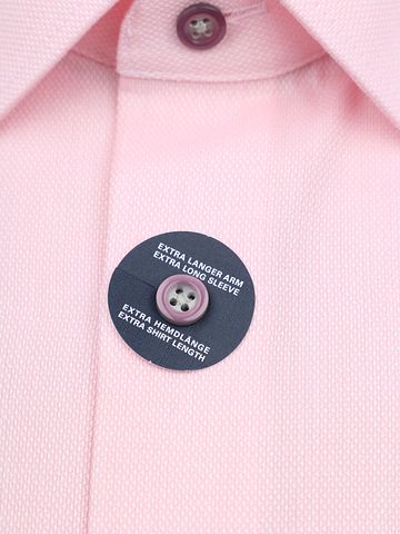 OLYMP Luxor Hemd Extra Long Sleeves Structure Rosa Product / Detail