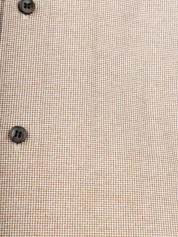 OLYMP Skjorte Level 5 24/Seven Pied De Poule Brun Product / Detail