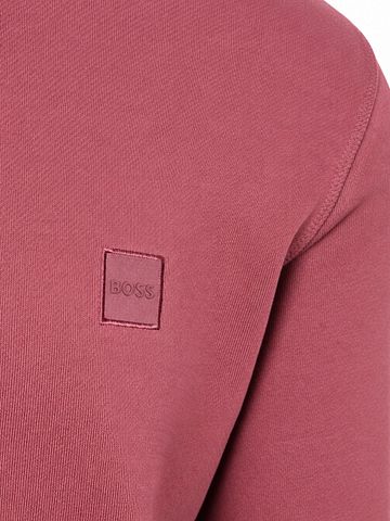 BOSS Zetrust Half Zip Jumper Rose Product / Detail