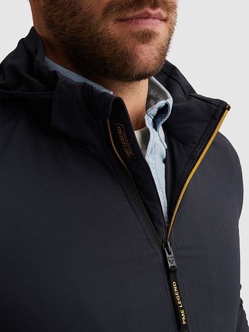 PME Legend Jacket Stretch Flight Navy Model / Detail