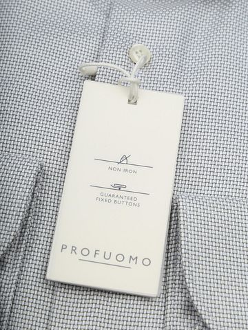 Profuomo Dobby Shirt Light Green Product / Detail