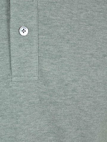 Profuomo Polo Piqué Mélangé Vert Product / Detail