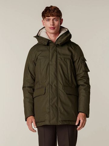 Reset Arlington Jacket Green Model / Voorkant