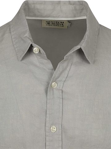 Scotch and Soda Hørskjorte Core Grå Product / Detail