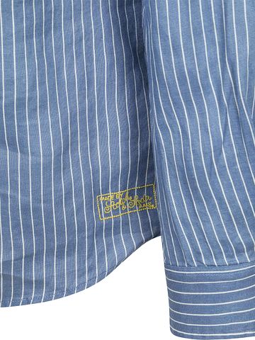 Scotch and Soda Linen Shirt Stripes Blue Product / Detail