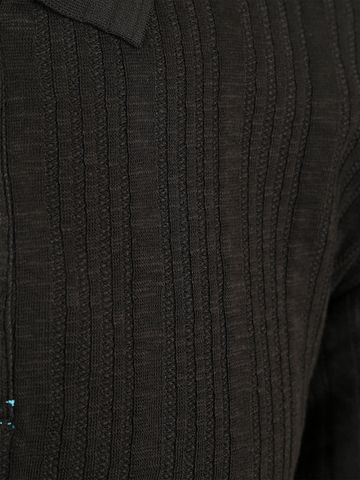 Scotch & Soda Polo Maille Texturée Noir Product / Detail