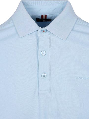 State of Art Poloshirt Piqué Light Blue Product / Detail