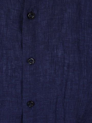 State Of Art Shirt Linen Navy Product / Detail