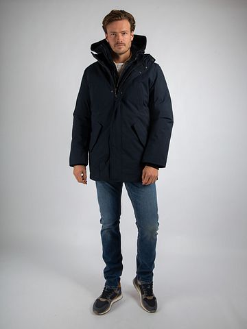 Suitable Parka Black Mountain Navy Model / Voorkant