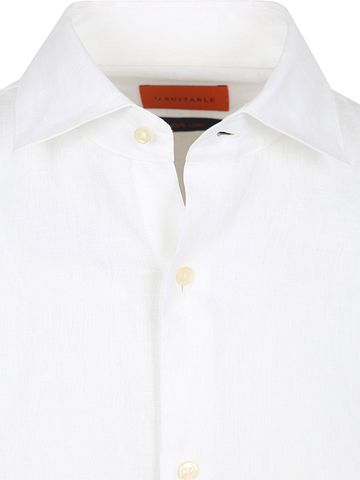 Suitable Shirt Linen White Product / Detail