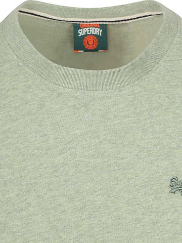 Superdry Essential T-Shirt Vert Chiné Product / Detail
