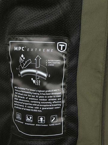 Tenson Biscaya MPC Extreme Jacket Dark Green Product / Detail