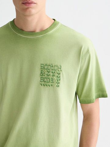 Scotch & Soda T-shirt Vert Model / Detail