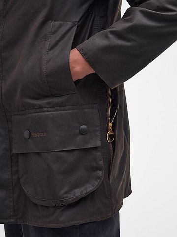 Wachsjacke Barbour Beaufort Klassik Model / Detail