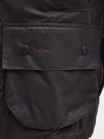 Wachsjacke Barbour Beaufort Klassik Model / Detail