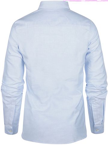Steppin' Out Lauren Oxford Women's Blouse Light Blue Product / Achterkant
