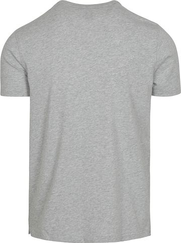 Profuomo T-Shirt Grey Melange Product / Achterkant