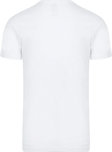 Alan Red Copenhagen T-Shirt O-Neck White 2-Pack Product / Achterkant