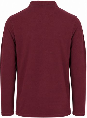 McGregor Longsleeve Classic Koszulka polo Burgundy Product / Achterkant