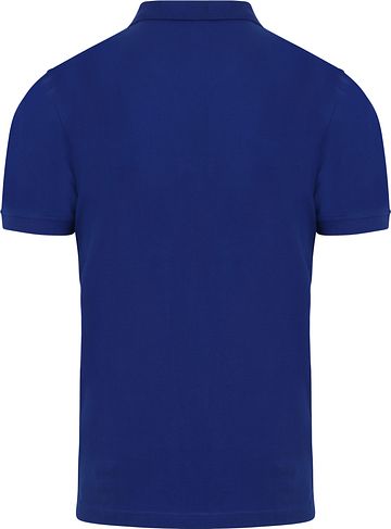 Suitable Cas Polo Royalblå Product / Achterkant