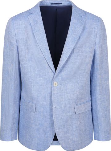 Suitable Blazer Linen Panama Light Blue Product