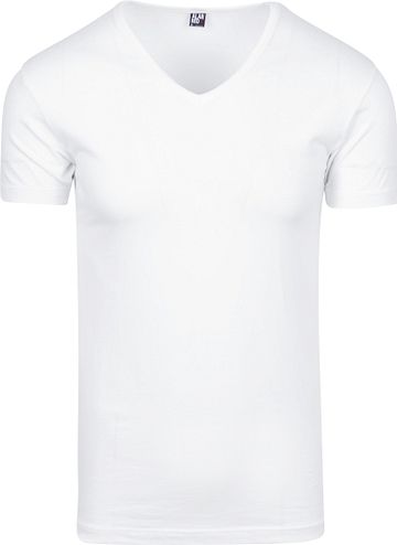 Alan Red Oklahoma T-shirt Stretch White 2-Pack Product