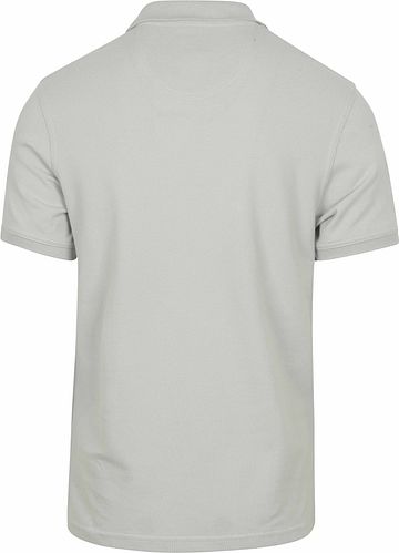 Barbour Pique Polo Shirt Haze Blue Product / Achterkant
