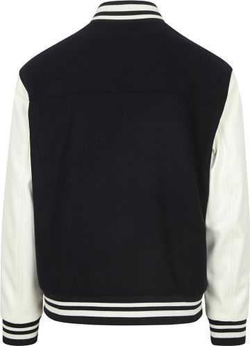 Steppin' Out Varsity Jacket Navy Product / Achterkant