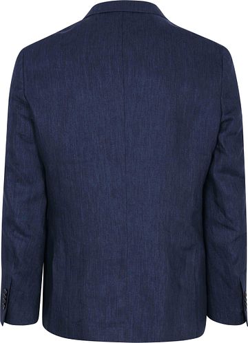 Suitable Blazer Linen Twill Navy Product / Achterkant