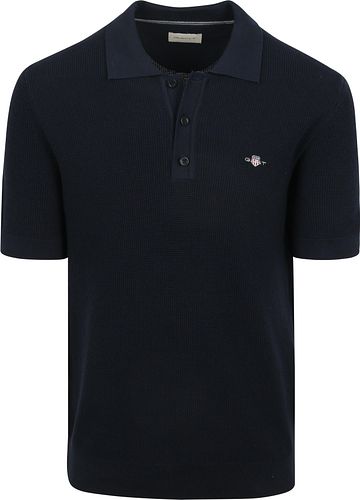 Gant Polo Maille Marine Product