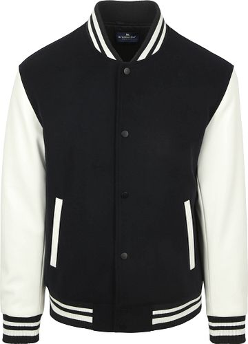 Steppin' Out Varsity Jacket Navy Product