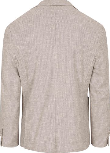Suitable Soft Knitted Blazer Beige Product / Achterkant