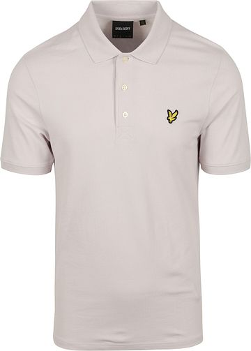 Lyle and Scott Polo Shirt Lilac Mist Product