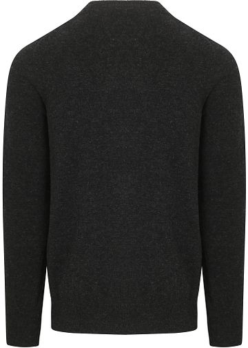 Lyle & Scott Pullover Lambswool Black Product / Achterkant