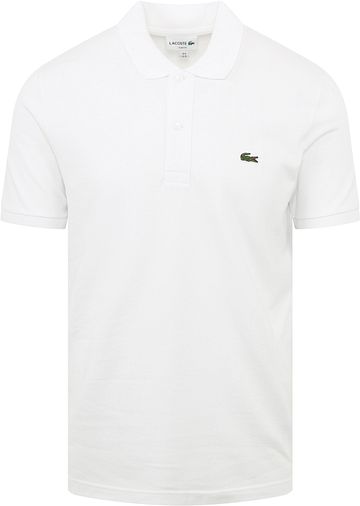 Lacoste Polo Shirt Pique White Product