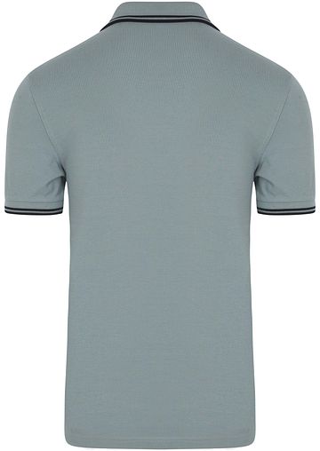 Fred Perry Polo Twin Tipped M3600 Blue Z56 Product / Achterkant