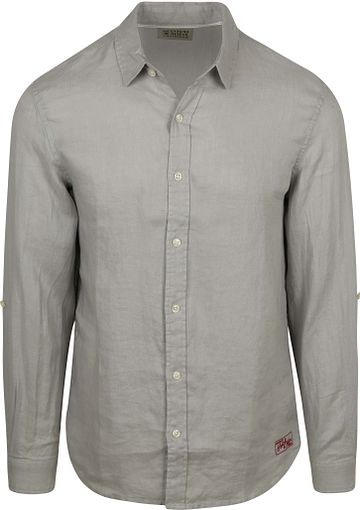 Scotch and Soda Linskjorte Core Grå Product