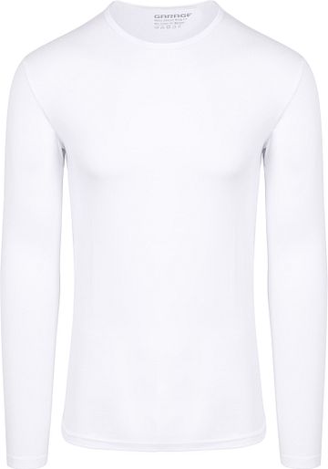 Garage Basic Longsleeve T-Shirt Stretch White Product