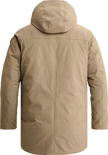 Vanguard Parka Wheelride Beige Product / Achterkant
